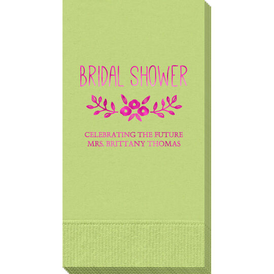 Bridal Shower Swag Guest Towels